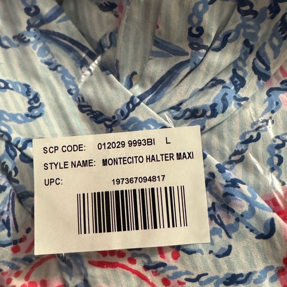 Lilly Pulitzer MONTECITO HALTER MAXI - Picture 5 of 5